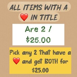 Promotional Graphic - Pick Any 2 for $25
